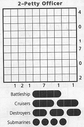 Wraparound Battleships Petty Officer puzzle